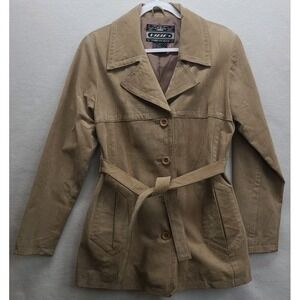 Vintage Urban Vibe‎ Suede Leather Jacket Y2K 90s Boho Hippie Fairy